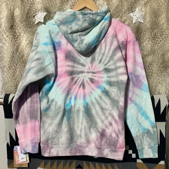 Exist Tie Dye Hoodie - Picture 2 of 6